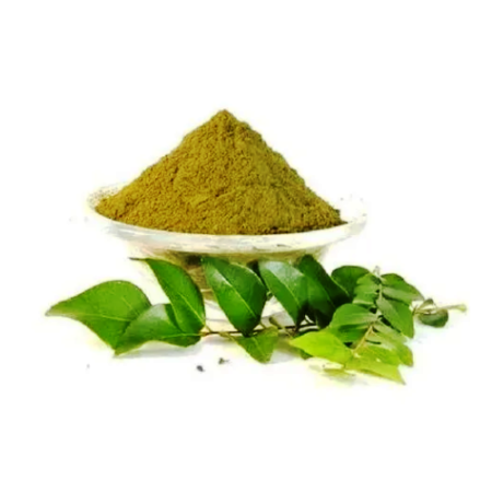 IOM Dried Curry Patta Powder सूखा मीठा नीम का पाउडर (सूखा कढ़ी पत्ते का पाउडर)
